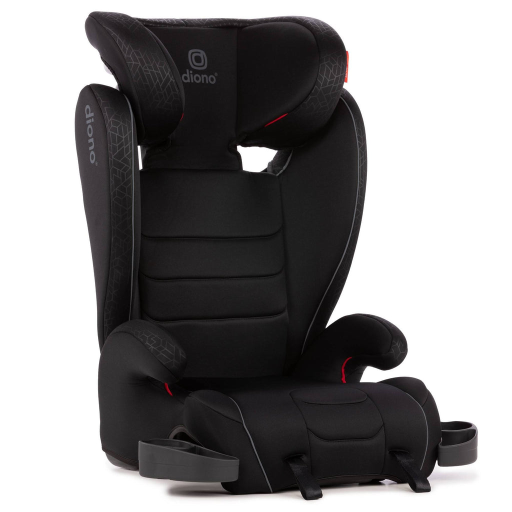 Black 2-in-1 Expandable Belt Positioning Booster Car Seat B97925