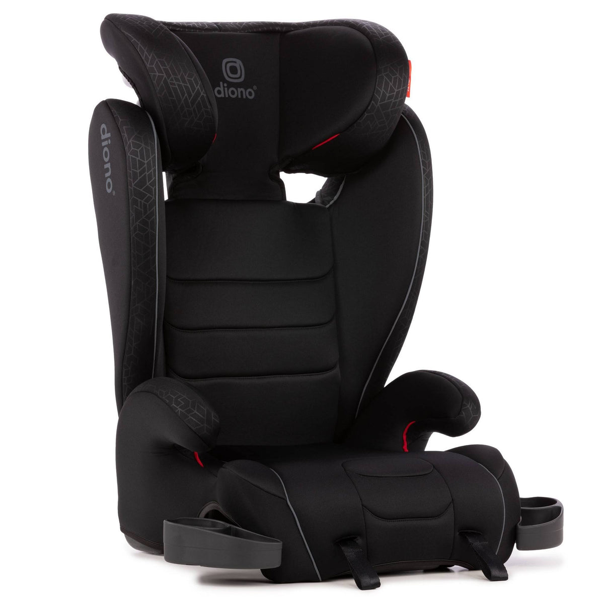 Black 2-in-1 Expandable Belt Positioning Booster Car Seat B97925