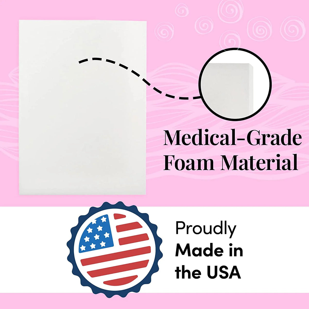 3 Pack Lipo Foam Medical Grade Foam T887