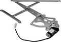 Front Driver Side Power Window Motor and Regulator Assembly Pack of 2 I481