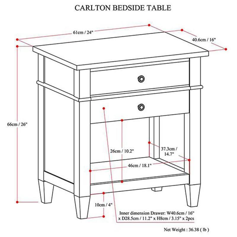 Bedside Table G193995