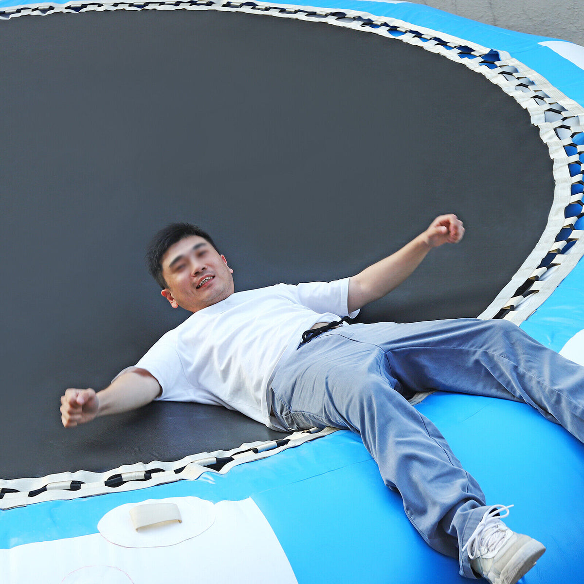 17ft Inflatable Bounce Water Trampoline 400kg 880lbs X517