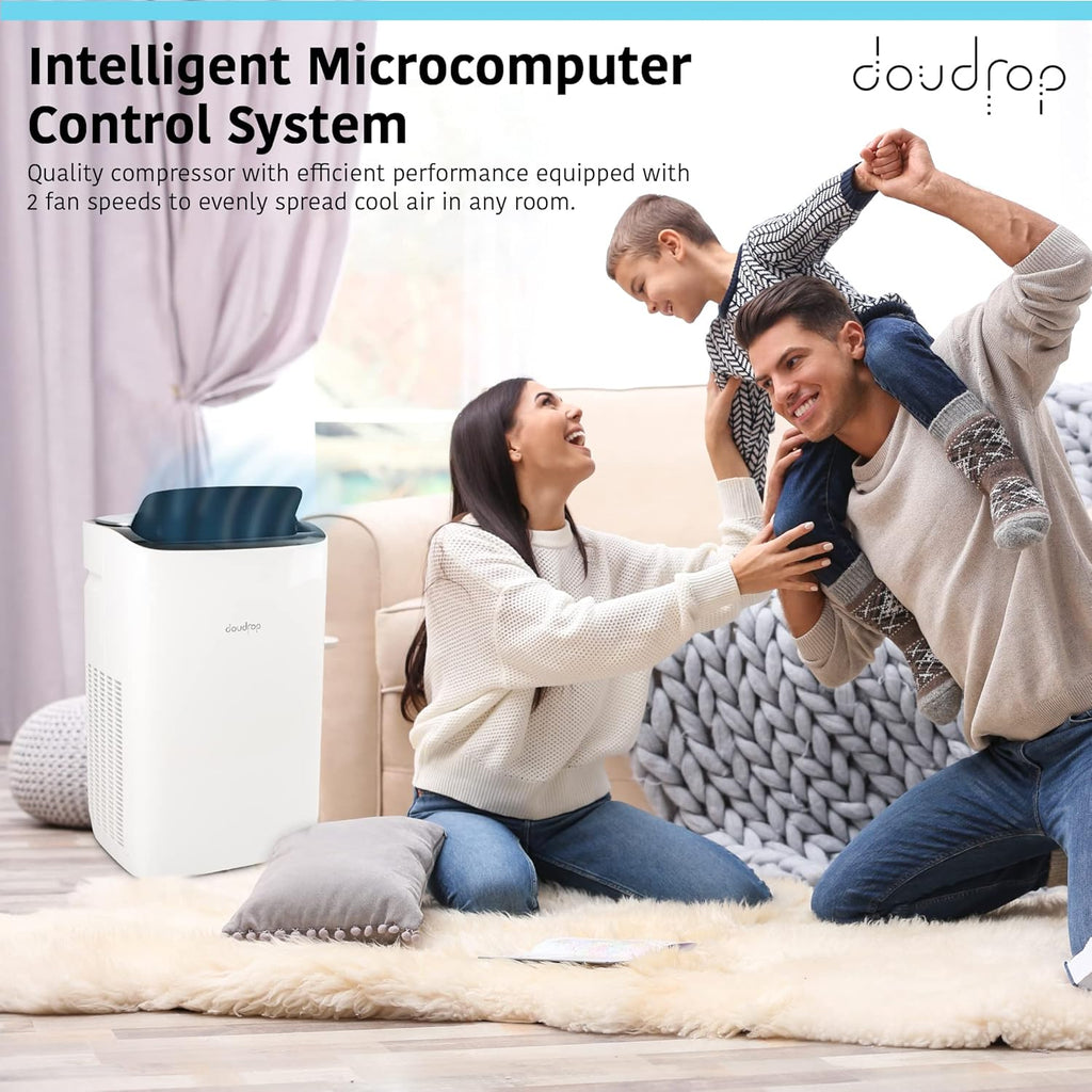 12000 BTU Portable Air Conditioner with Activated Carbon Filter and Remote Control K393822