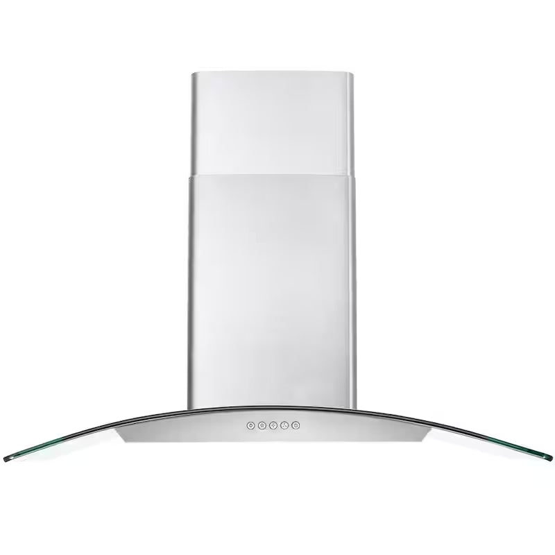 36 in. Stainless Steel Wall Mount Range Hood with LED Lighting K394