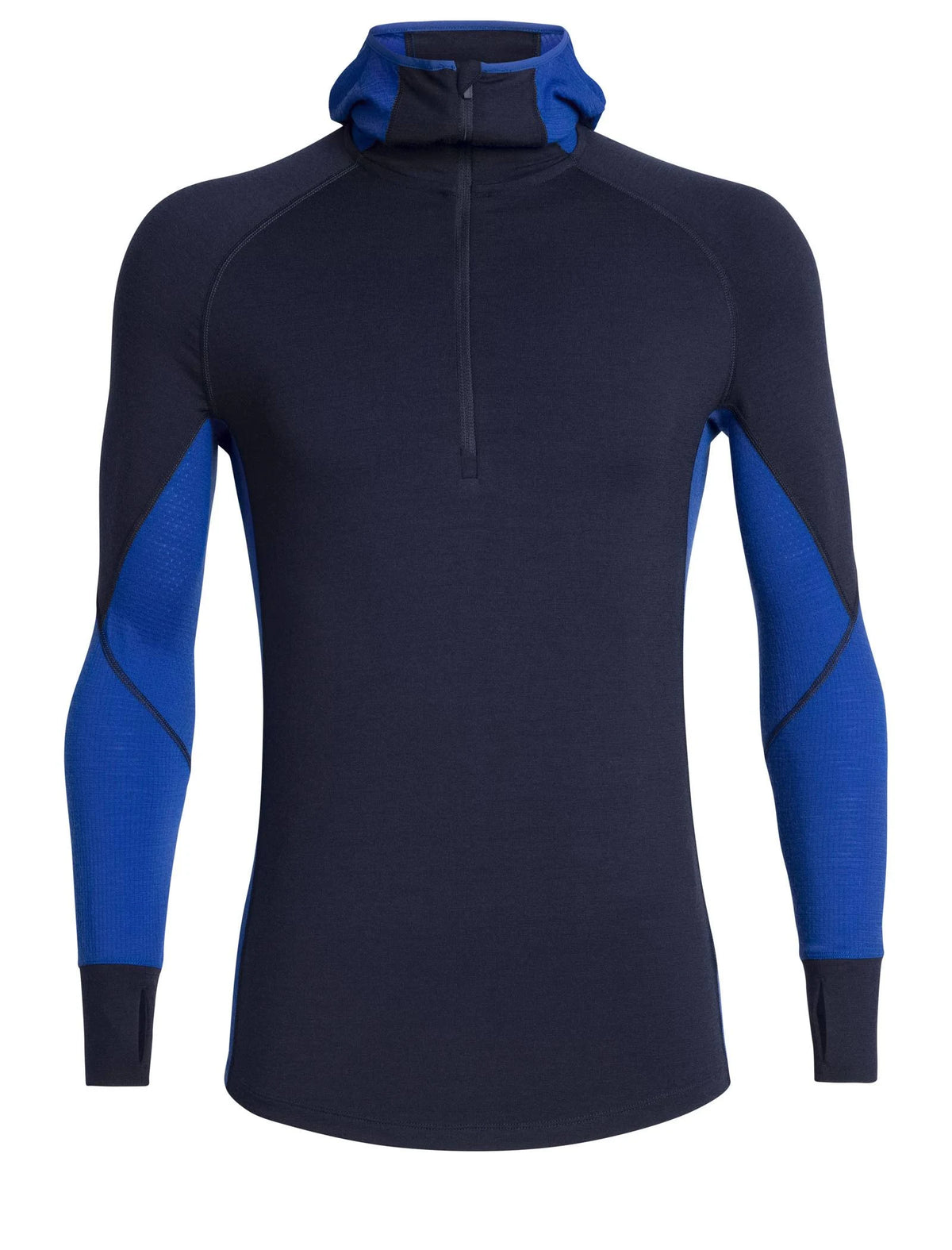 260 Zone LS Half Zip Hood Midnight Navy/Surf XXL S511068