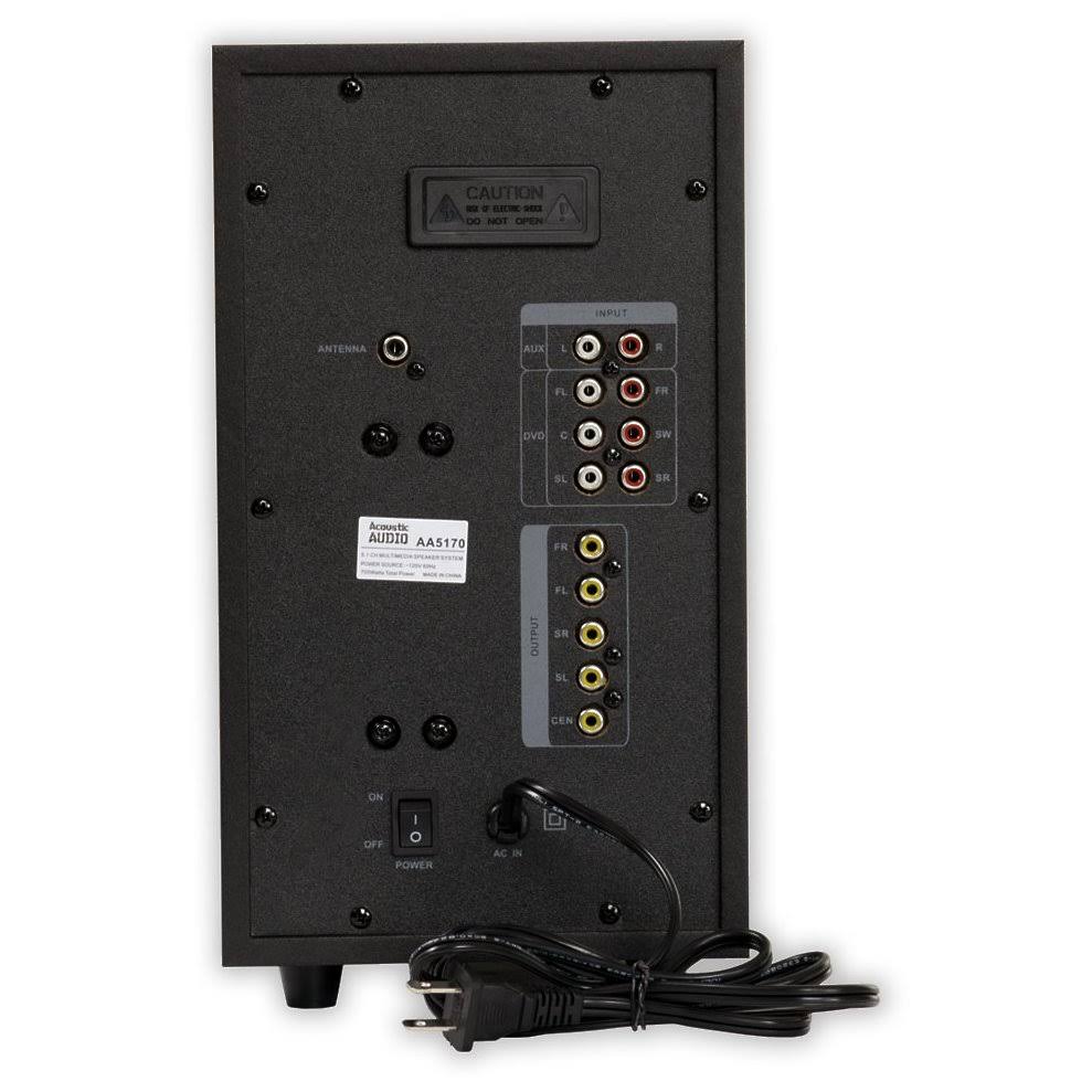 5.1 Bluetooth Speaker System with FM W76397