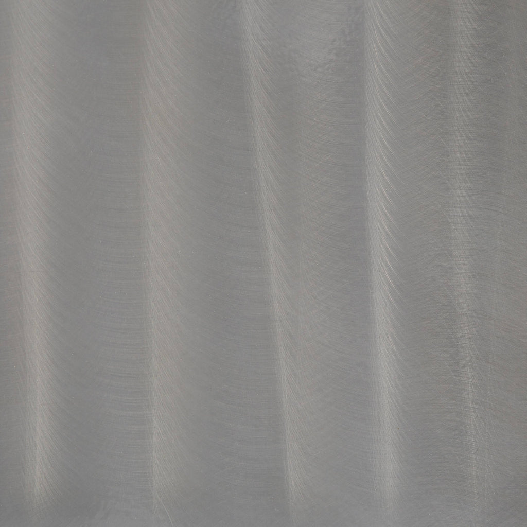 Clear Brushed Silver Metal Bench H899