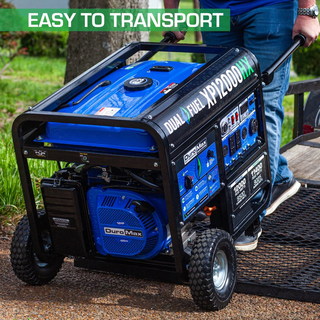 Dual Fuel Gas Propane Portable Generator 12,000 Watt O81152