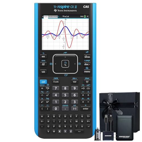 TI-Nspire CX II CAS Graphing Calculator with Color Screen K725