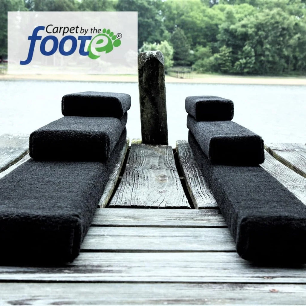 20oz Black Boat Trailer Bunk Carpet C99527