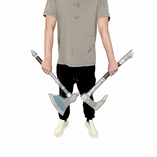 23.5 Inch Foam Viking Axe Set Q872