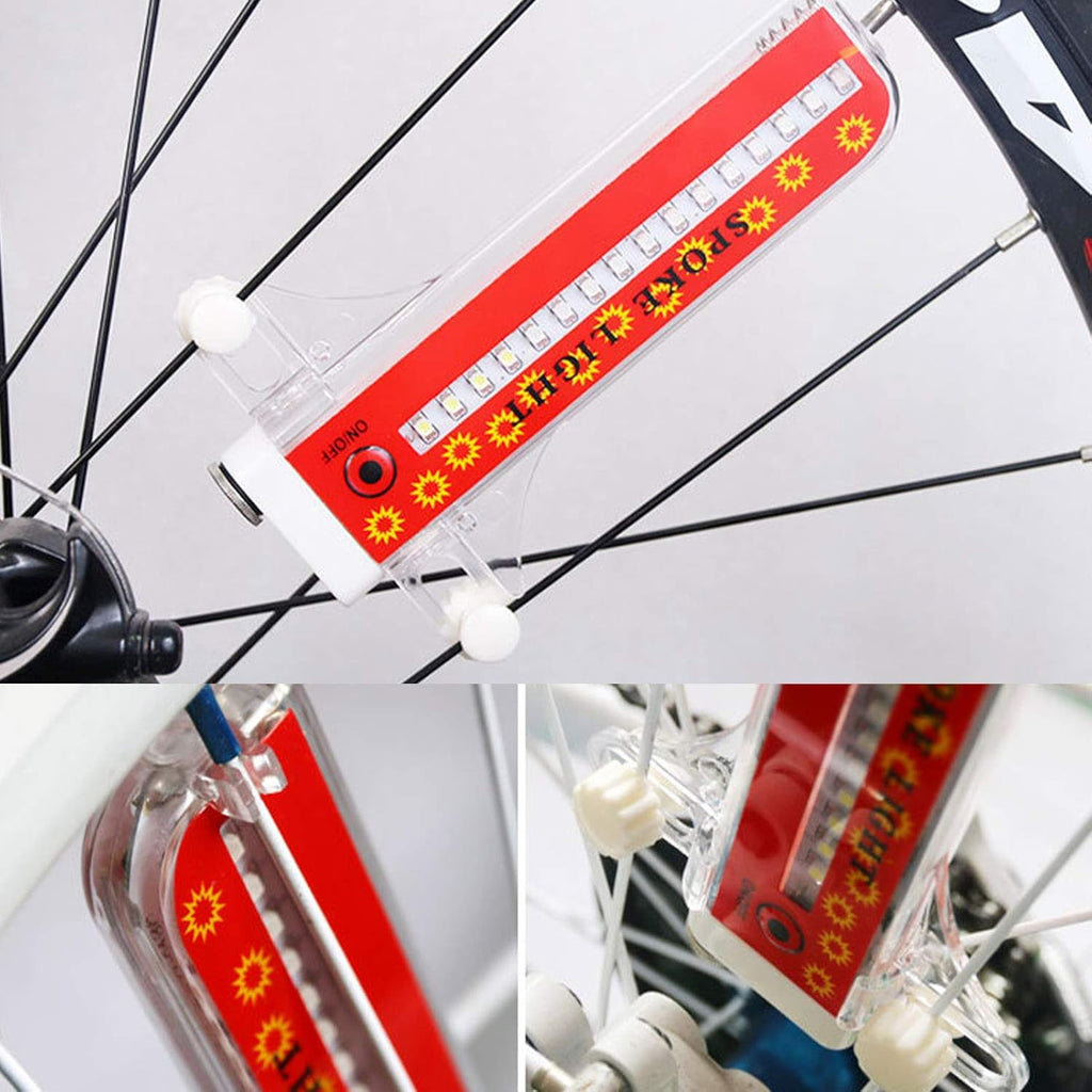 32 LED Plastic Bike Spoke Lights U38648