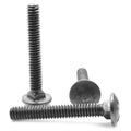 Coarse Thread Carriage Bolt Low Carbon Steel Plain Finish Pk 50 J496430