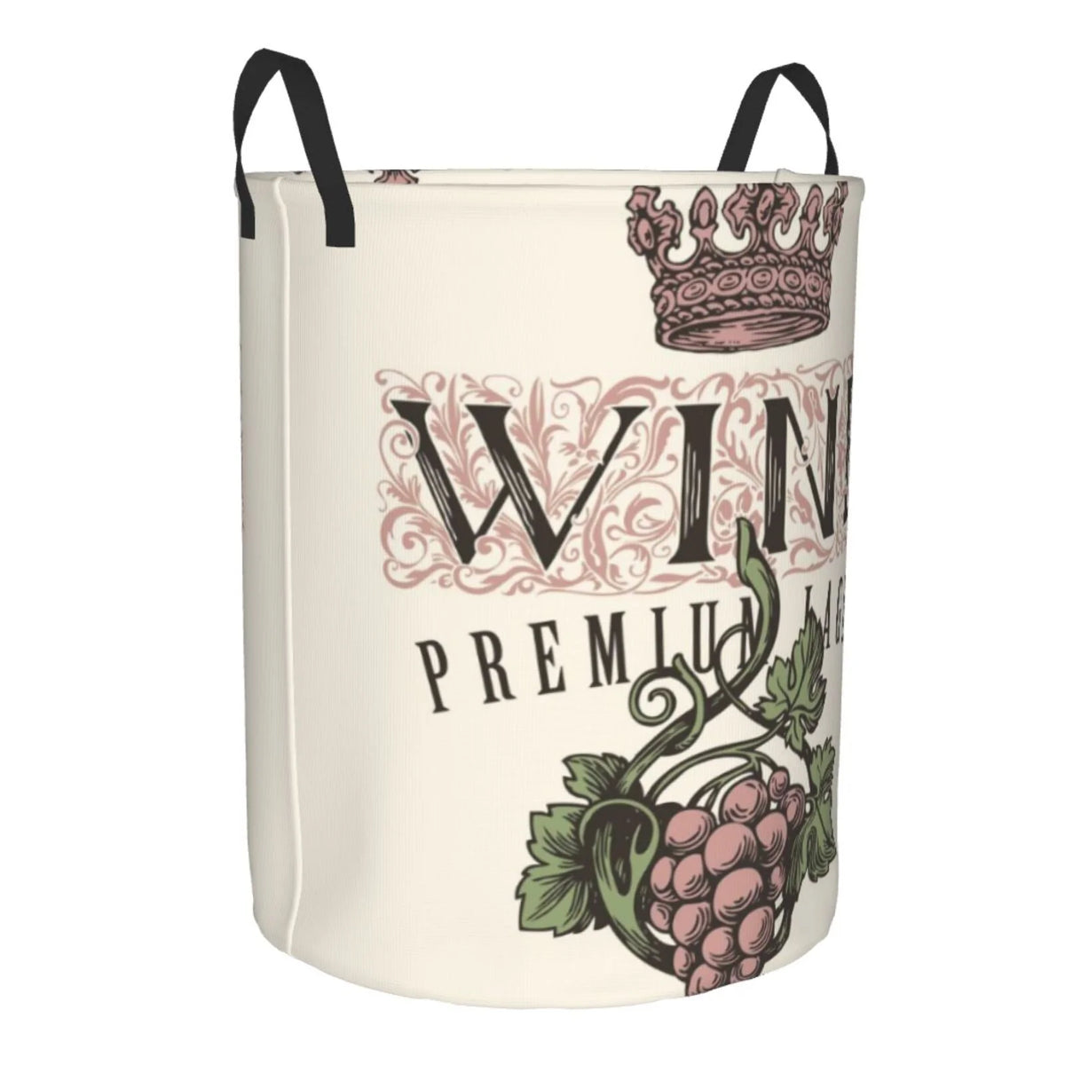 Wine Collapsible Laundry Hamper K439