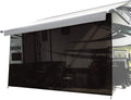 6' X 12' 5'' Black Mesh Sunshade for Awning R8851
