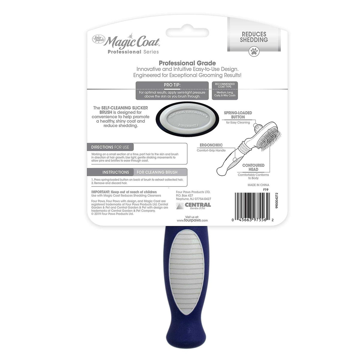 Self-Cleaning Slicker Brush V6621