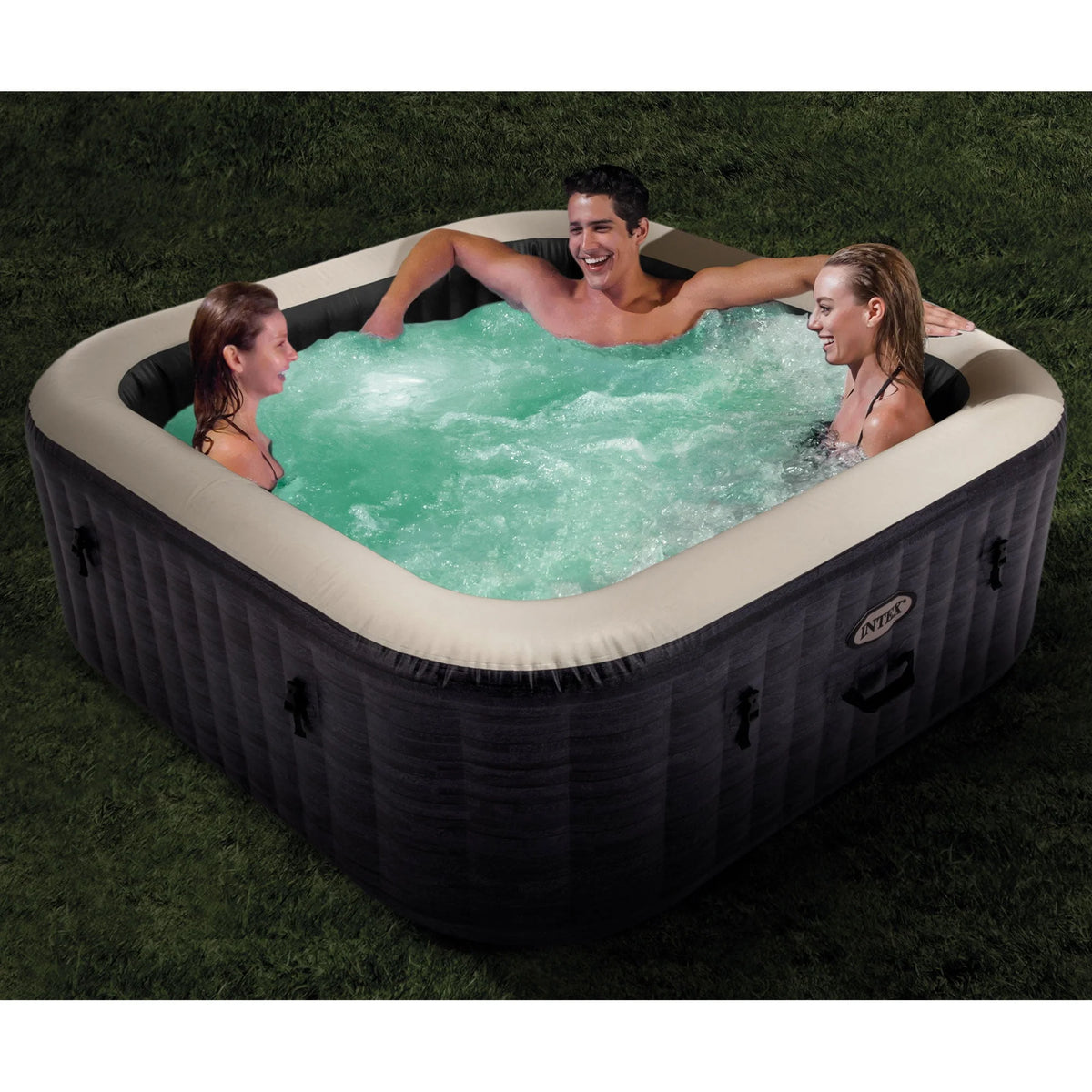 Inflatable Square Jet Spa Hot Tub A4302