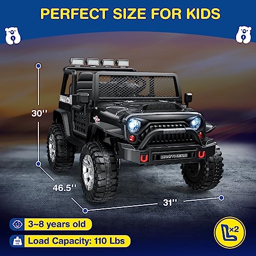 12V 2 Seater Ride On Car with Remote Control K982