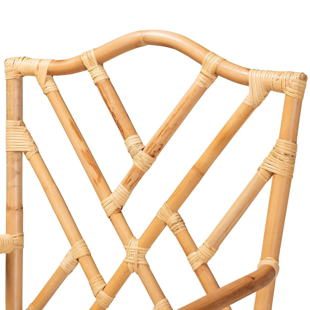 Finished Rattan Armchair D63480