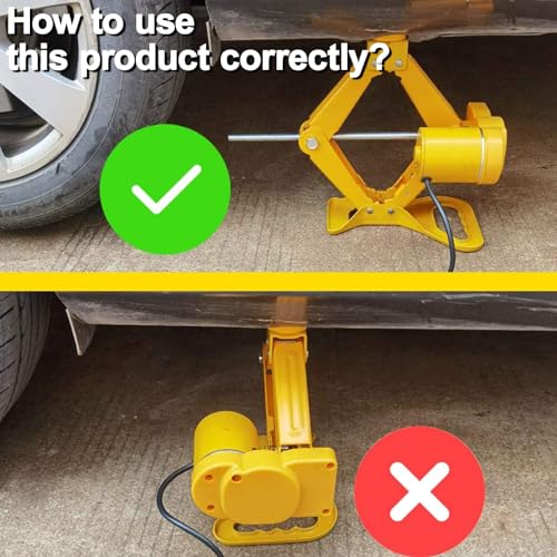3 Ton 12V Electric Car Jack with Carrying Case S9308