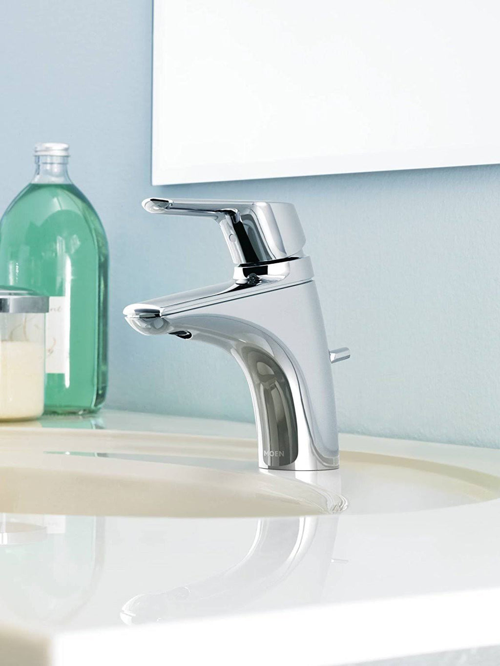 Single Handle Chrome Bathroom Faucet A28760