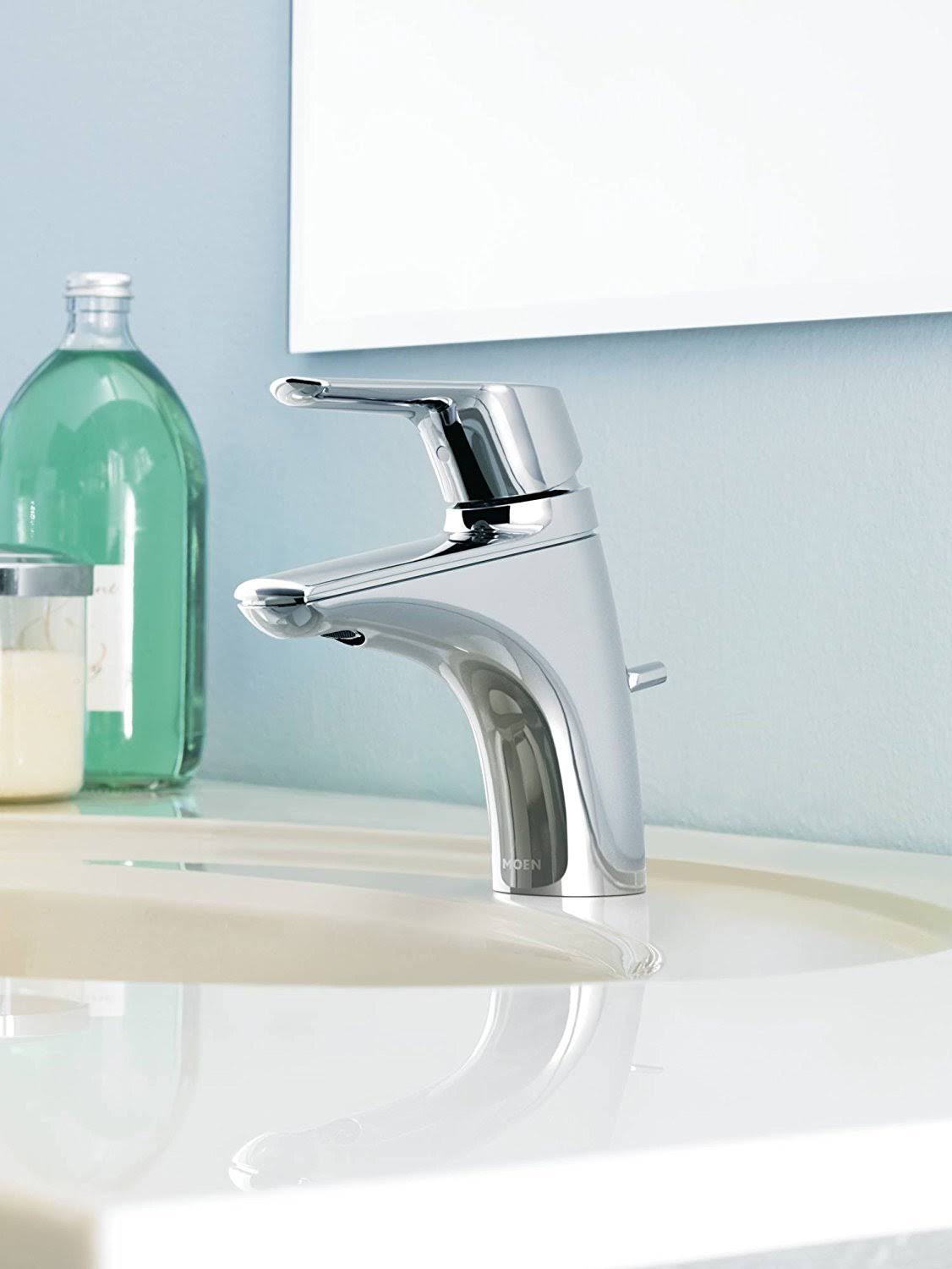 Single Handle Chrome Bathroom Faucet A28760