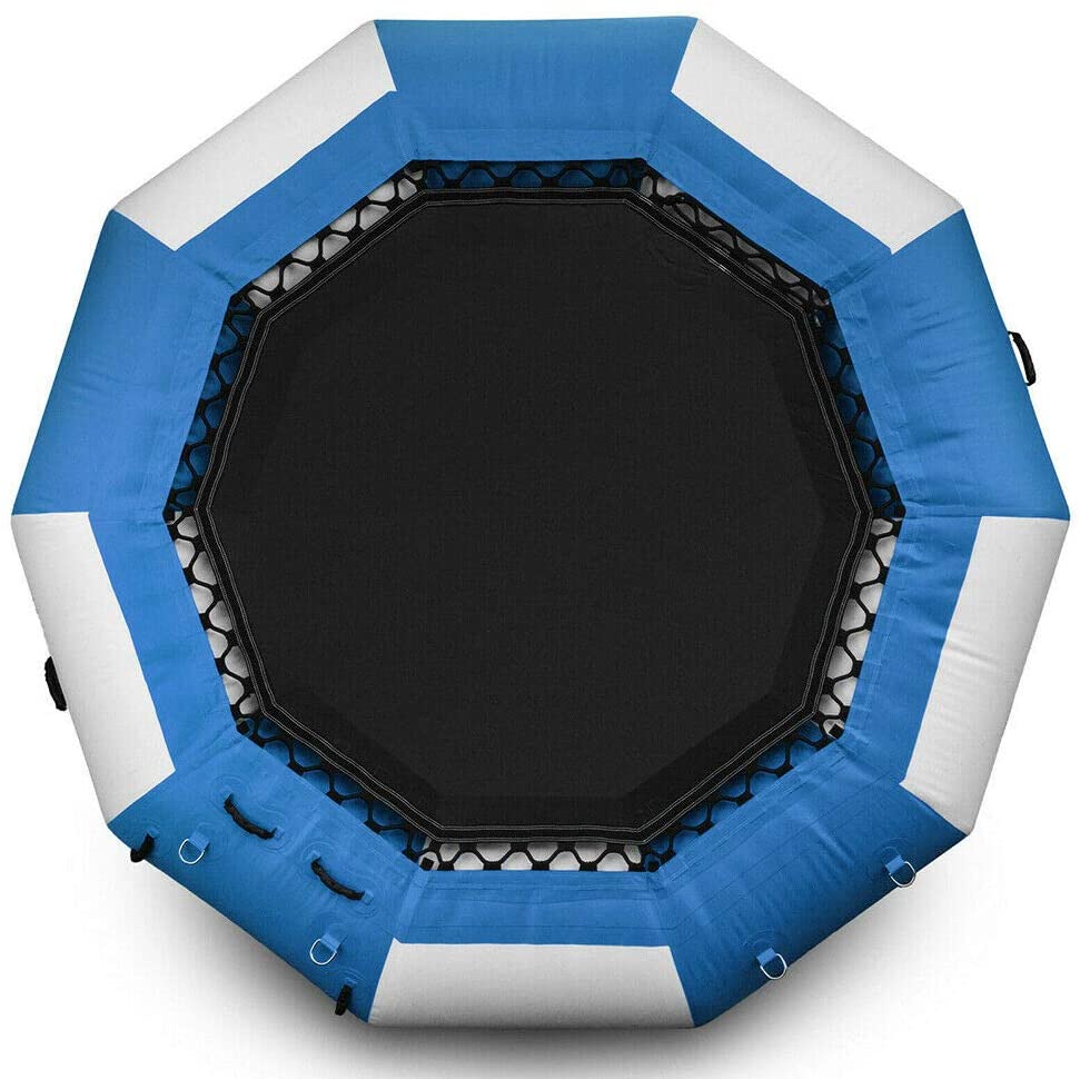 17FT Inflatable Water Trampoline Bounce Toy Floating Island Platform P5662