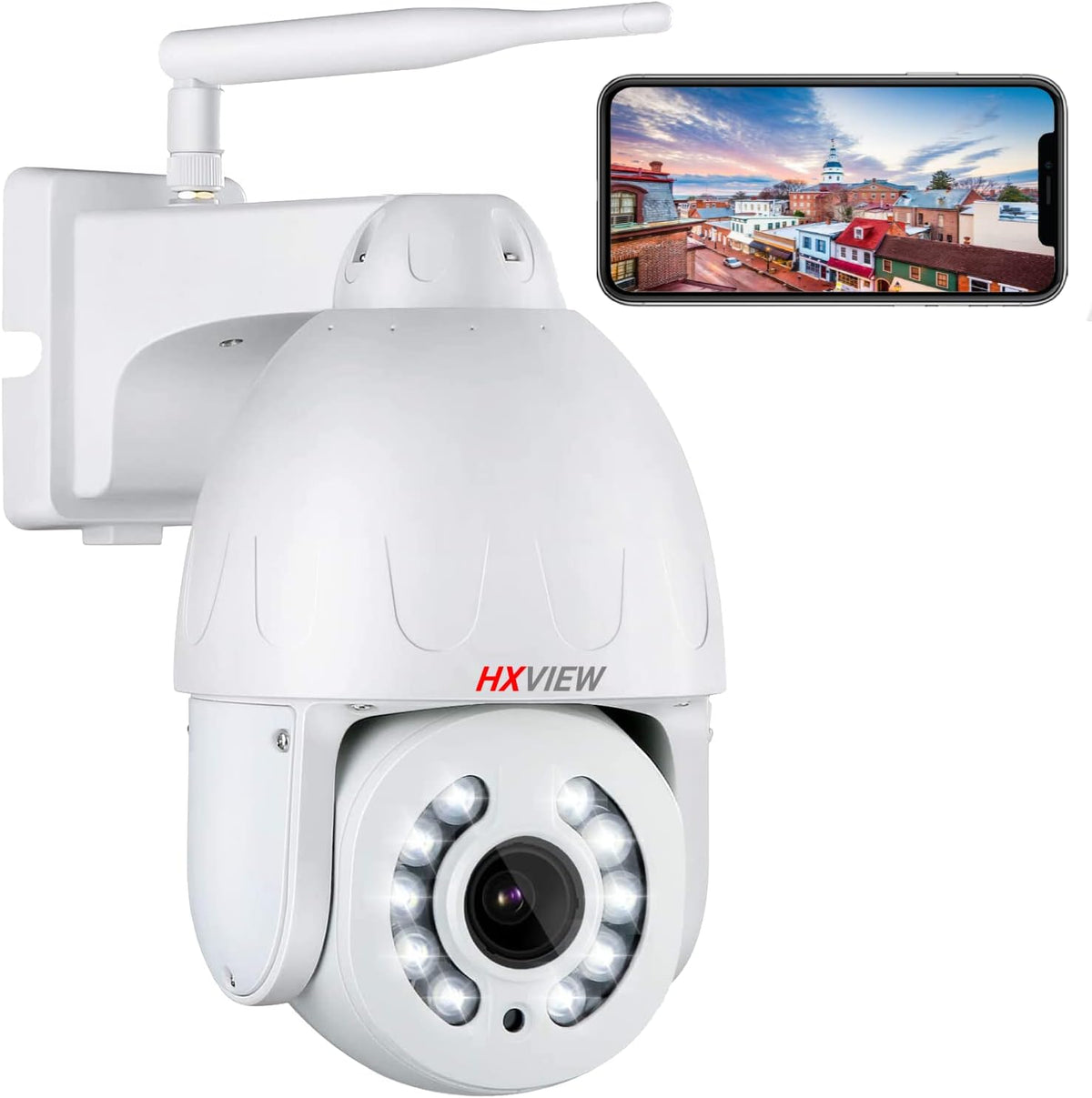5MP WiFi Wireless Spotlight Camera with 5X Optical Zoom O63979