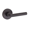 Entry Tube Lever and Contemporary Round Rose Venetian Bronze Finish G607