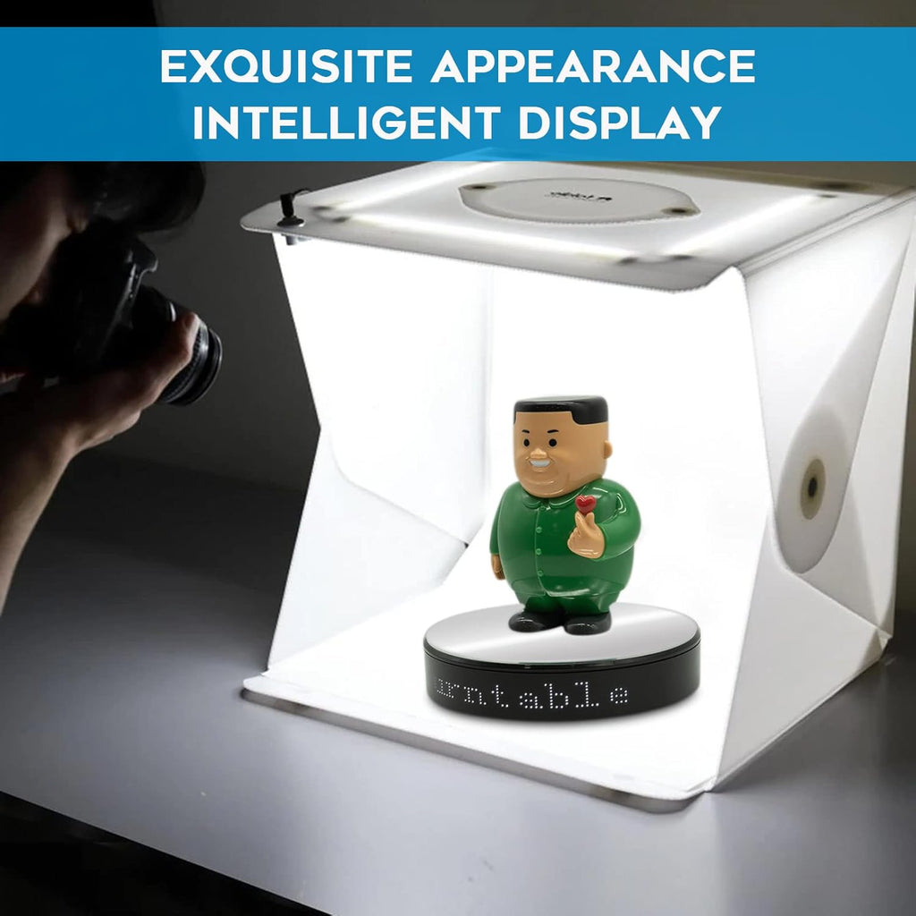 White Light Smart Rotating Turntable Display Stand V8221