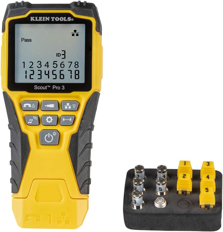 Coaxial Cable Tester with Test-n-Map Remote W65955