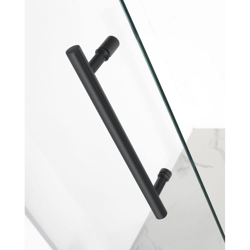 Bronze Frameless Hinged Shower Door G462