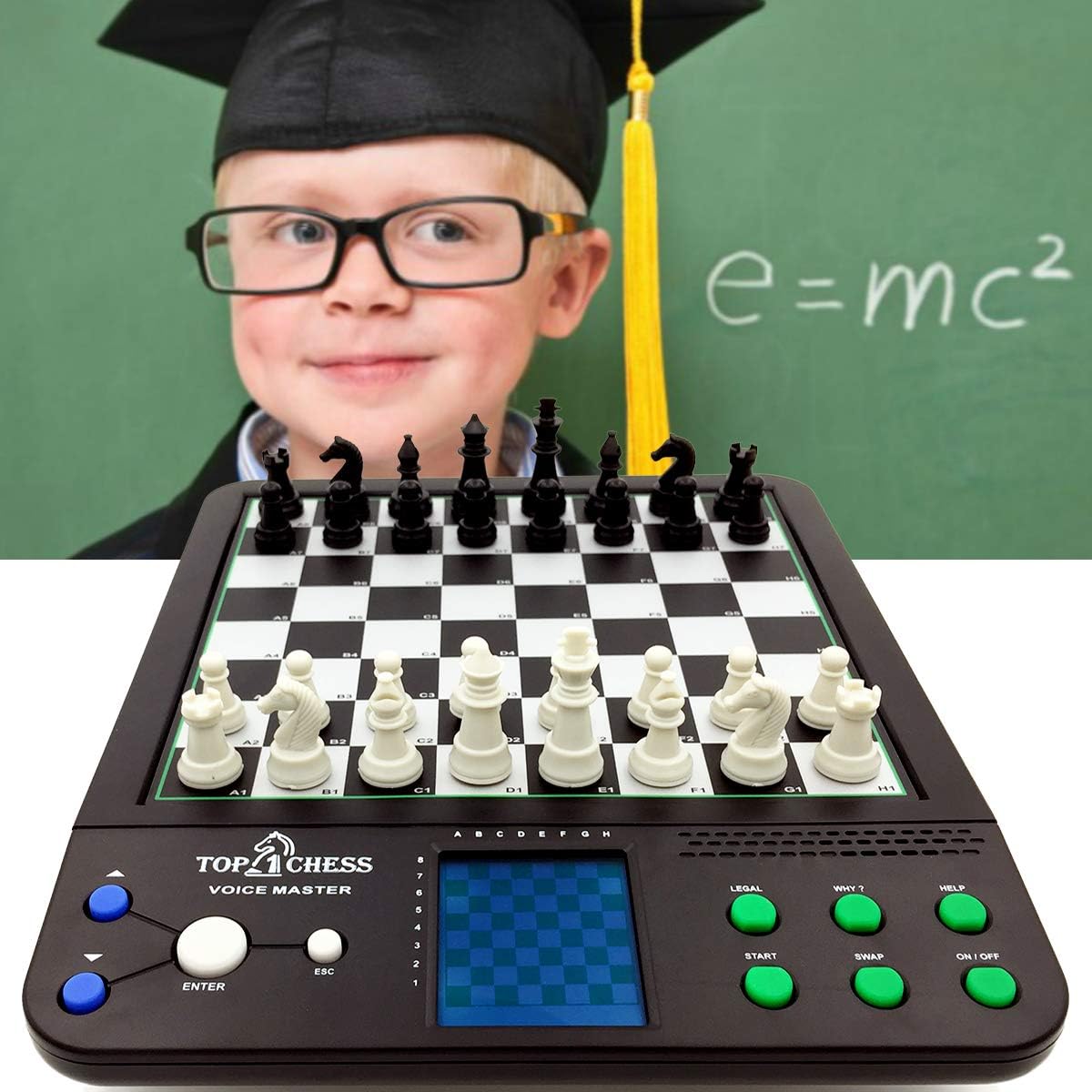 Electronic Voice Chess Computer Teaching System M647063