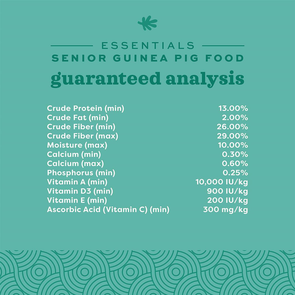 Senior Guinea Pig Food S100