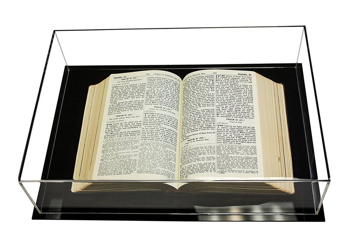 Clear Acrylic Book Display Case M251097
