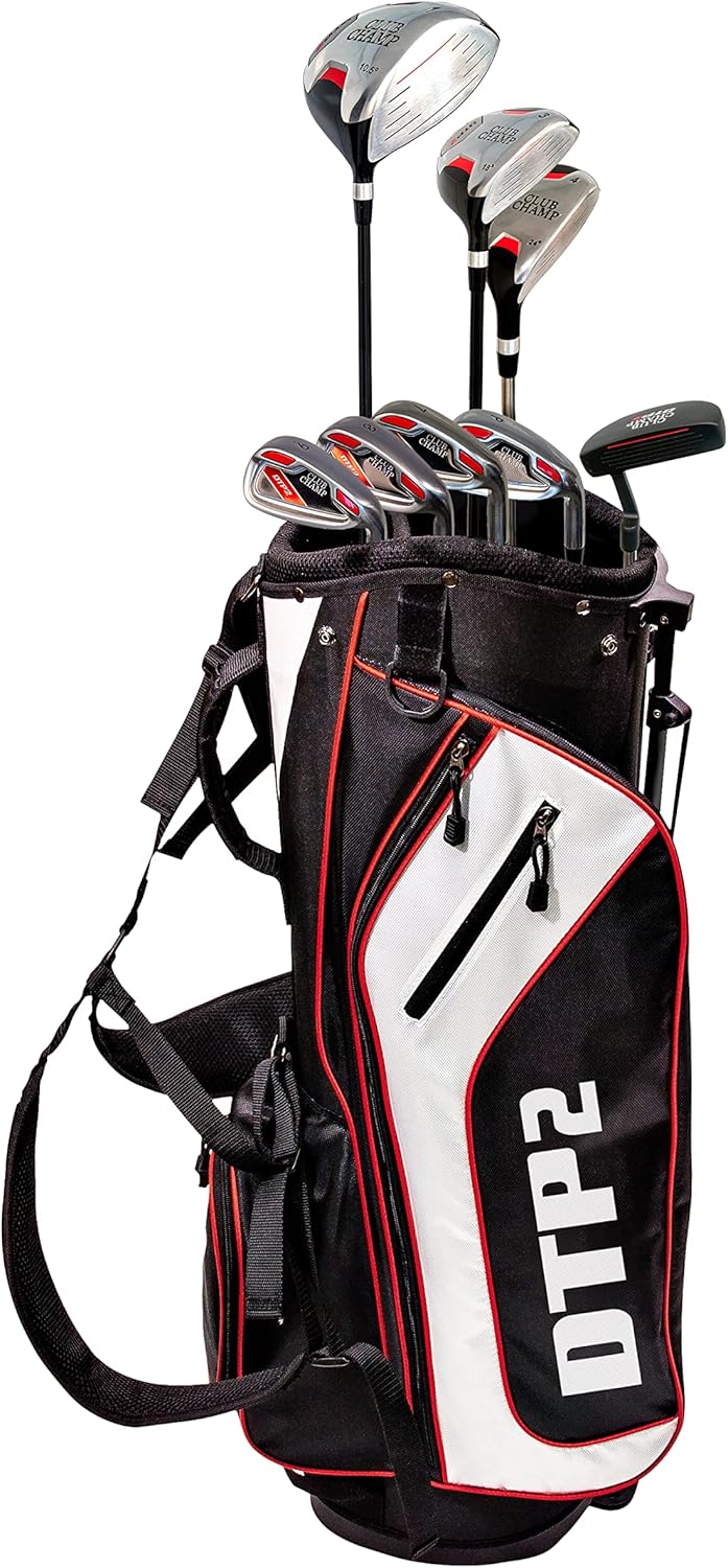 12 Piece Black Red Golf Package N124937