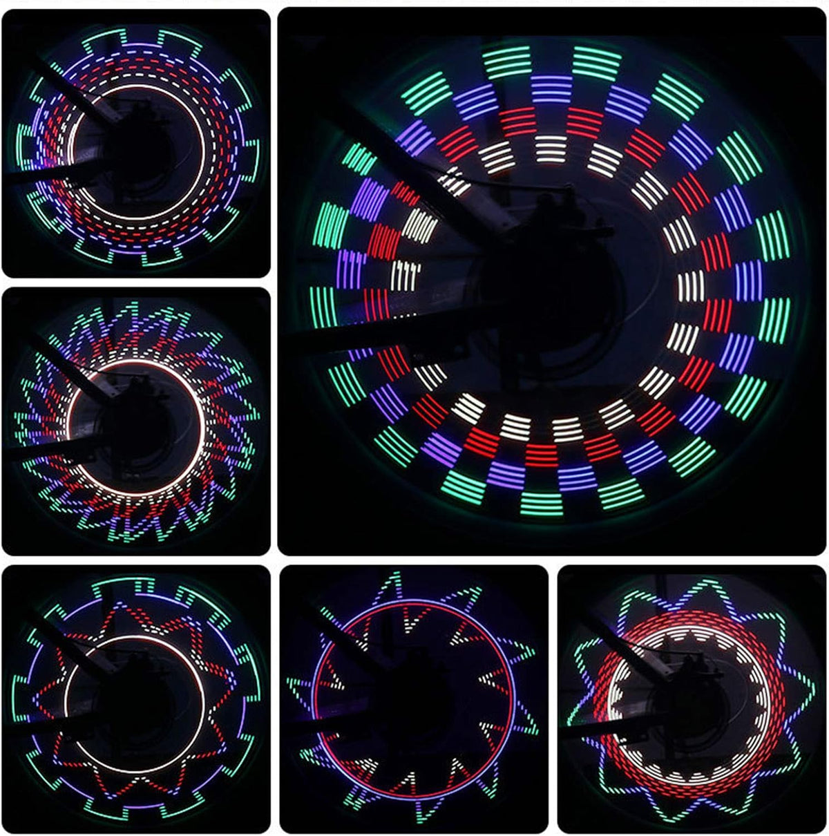 32 LED Plastic Bike Spoke Lights U38648