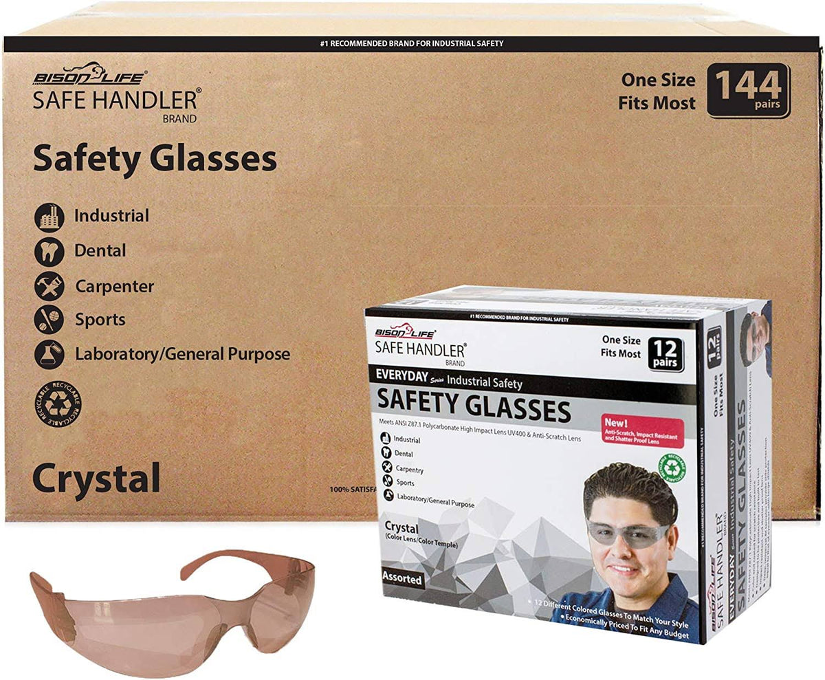 Brown Safety Glasses Pack of 144 X927651