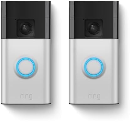 Satin Nickel Battery Doorbell D28534