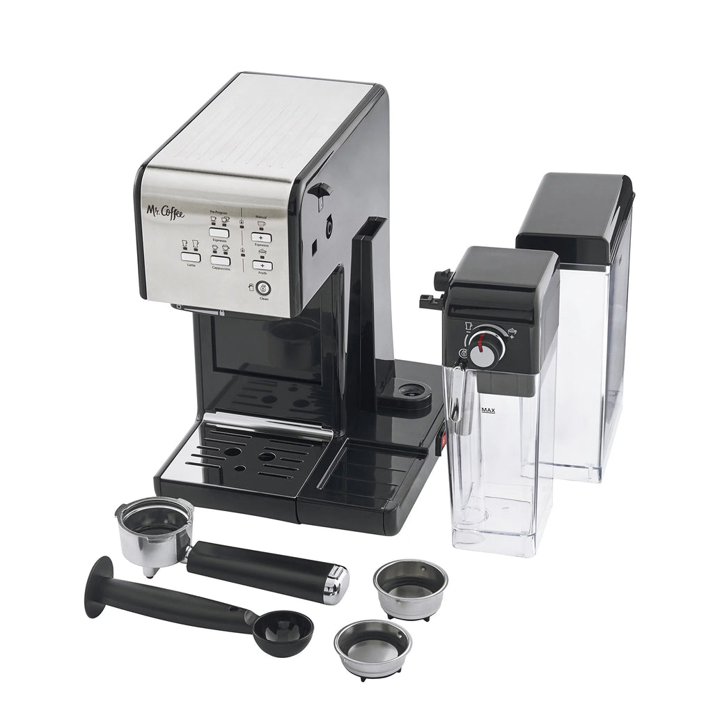 Black Espresso and Cappuccino Machine C212