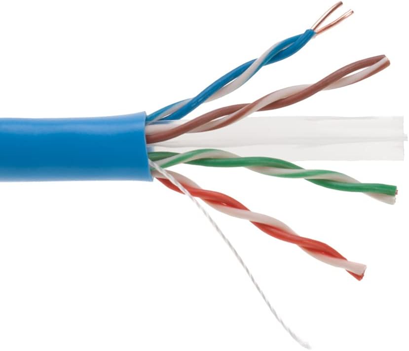 1000ft CAT6 UTP 23AWG RJ45 Ethernet Cable White Z327032