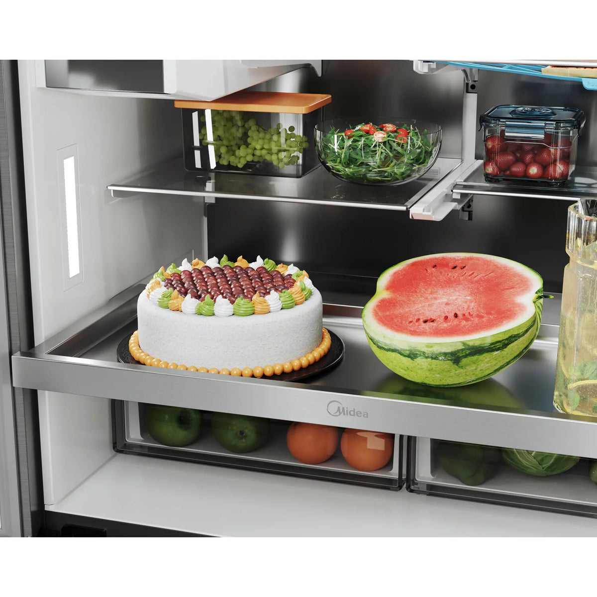 21.6-Cu. Ft. Cabinet Depth 4-Door French Door Refrigerator M5297