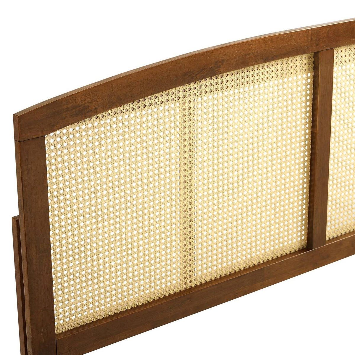 Walnut Cane King Headboard V33117