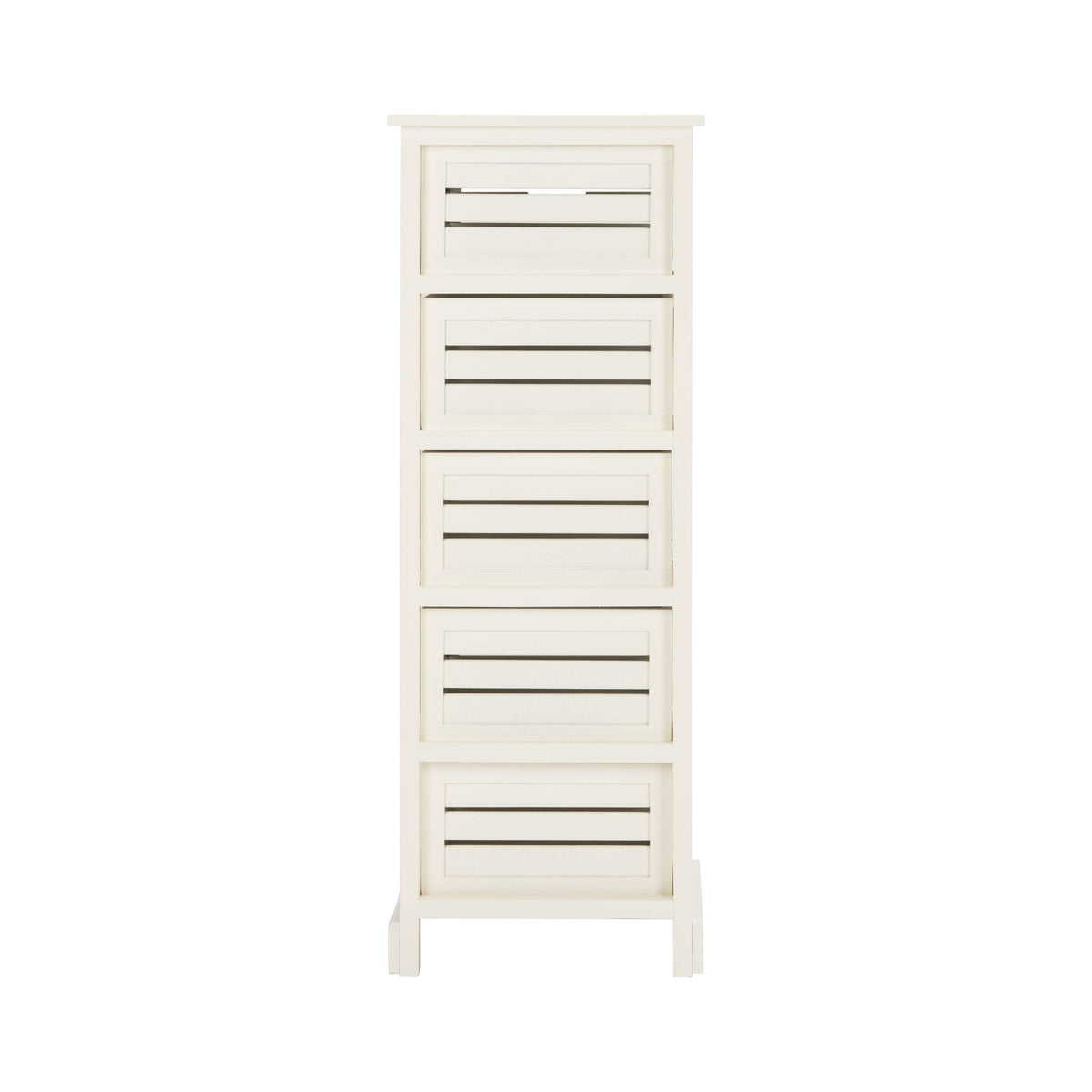 Cream 5-Drawer Cabinet D45173