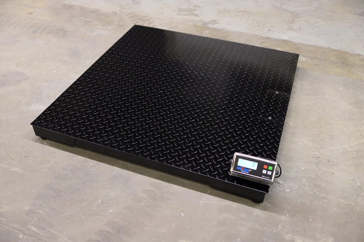 40" X 40" Floor Scale / Pallet Scale 2500 lb X 0.5 lb with Metal Indicator V76782