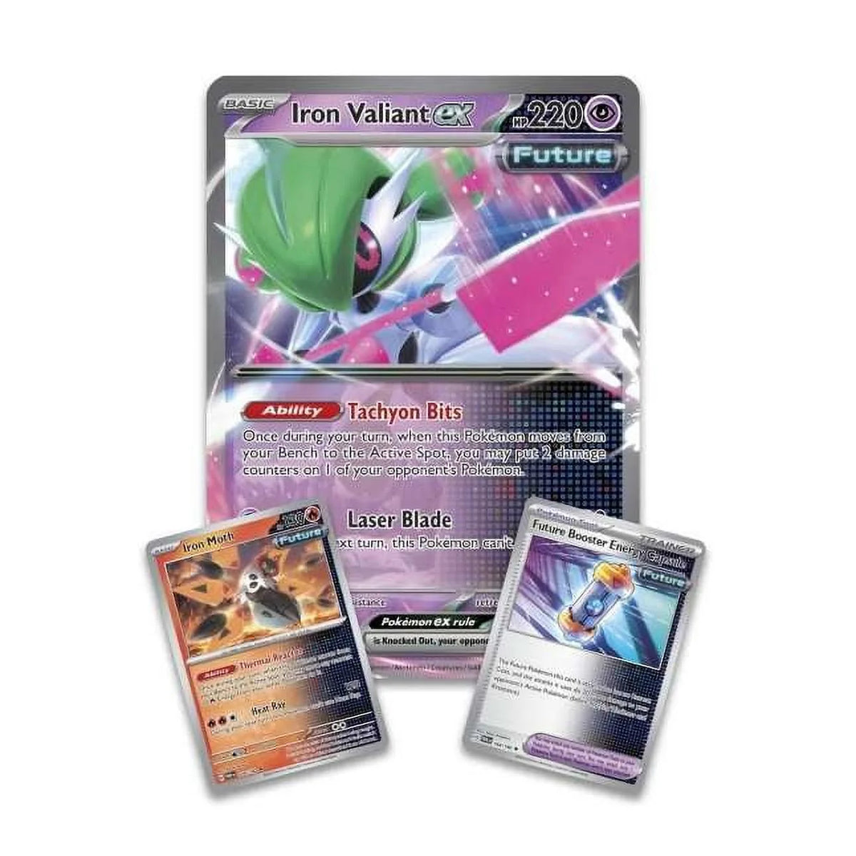 Iron Valiant ex Box (4 Booster Packs) P6712