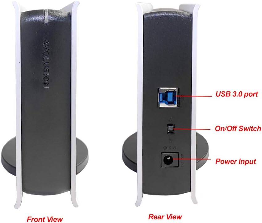 6TB USB 3.0 External Hard Drive (White) Y305013