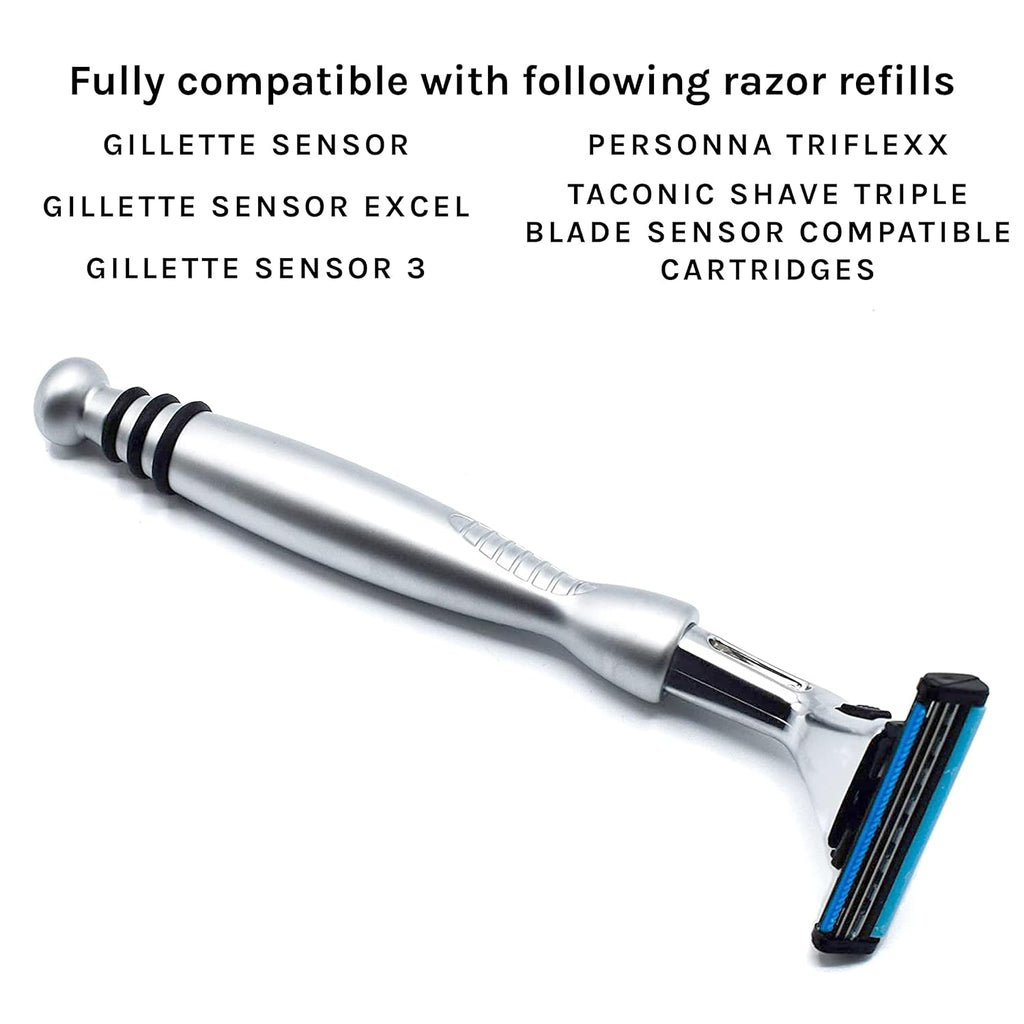 Heavyweight Triple Blade Pivot Head Razor E8527
