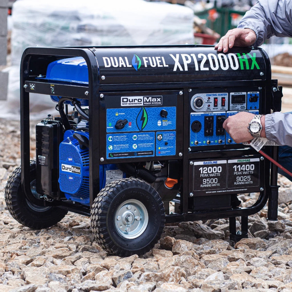 Dual Fuel Gas Propane Portable Generator 12,000 Watt O81152
