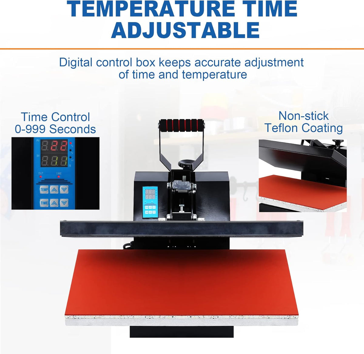 16x24" Clamshell Heat Press Machine V9295